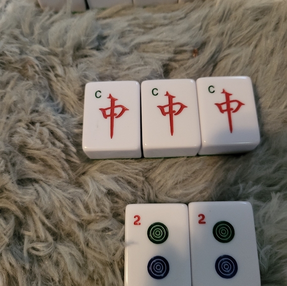 Mahjong tiles set of 112 with Tote "Do you mahjong?" - Picture 14 of 16